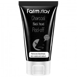 Купить FarmStay Charcoal Black Head Peel-off Nose Pack Киев, Украина
